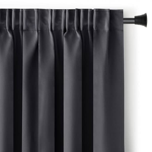Gardiner - RESTILO - Mörkläggning - 200x270 cm - Stålgrå