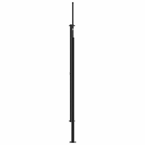 vidaXL Retractable sidokappa antracit 200x500 cm 4004473