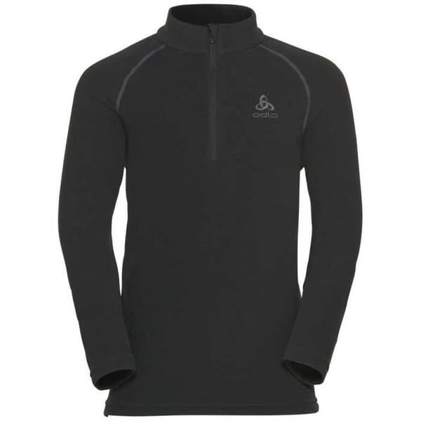ODLO långärmad t-shirt för barn - Svart - Normal passform