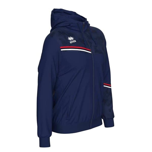 Errea Eber hoodie - marin/röd/vit