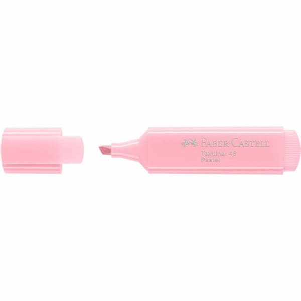 Markeringspenna - Textliner 46 - Pastellrosa - Sned spets - Linjebredd 1–5 mm
