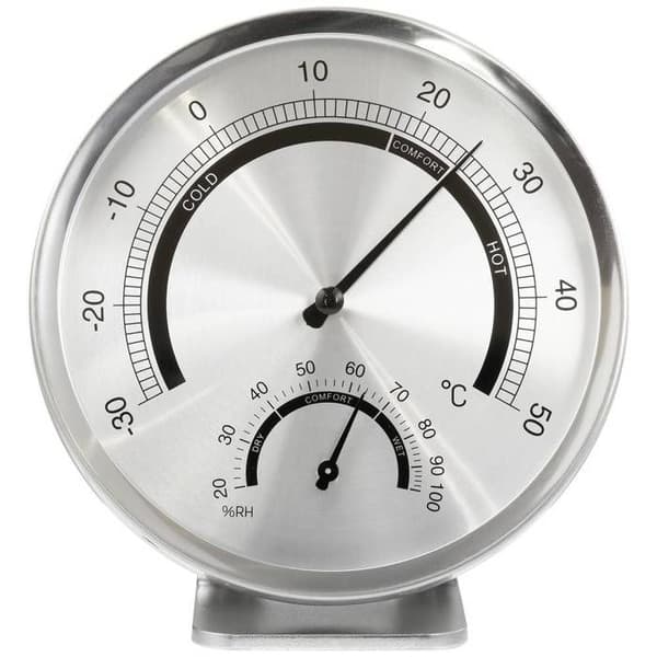 Termohygrometer silver 6034HIC