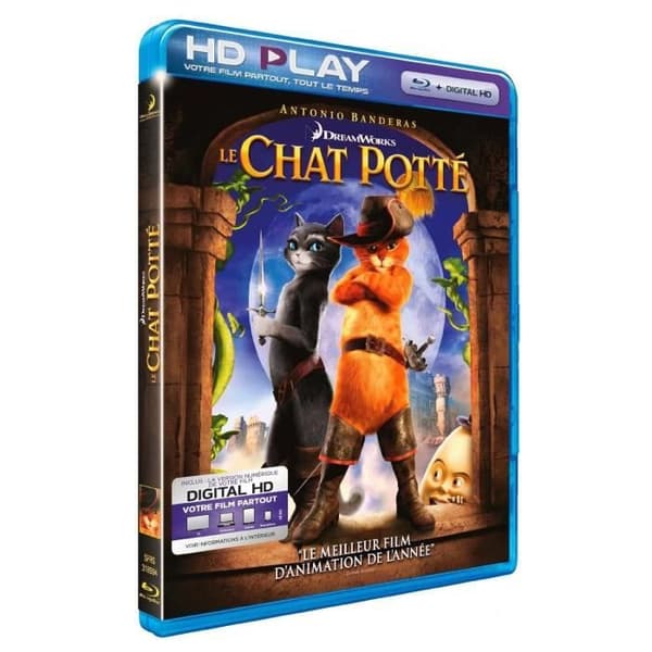 Puss in Boots Blu-Ray