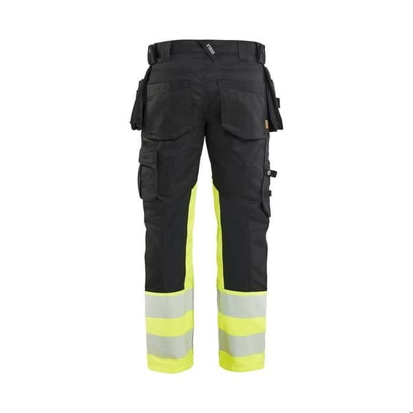 Blaklader stretch arbetsbyxor med hög synlighet