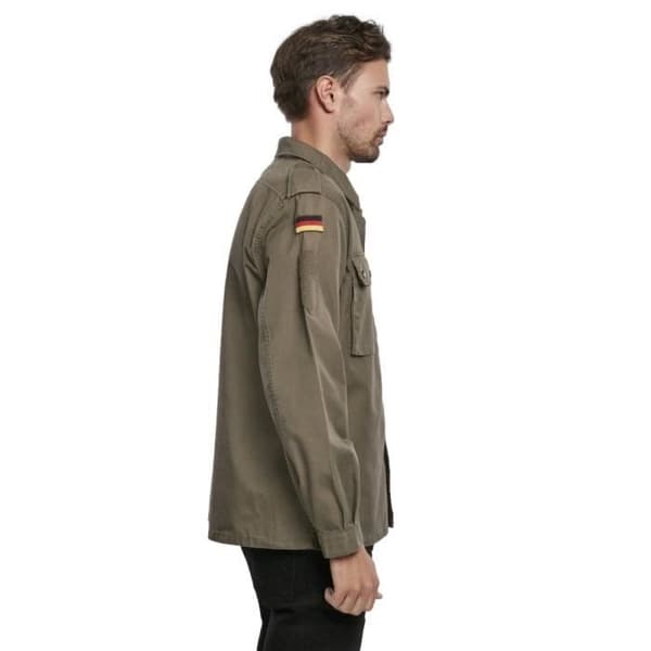 BW militärskjorta oliv - Brandit