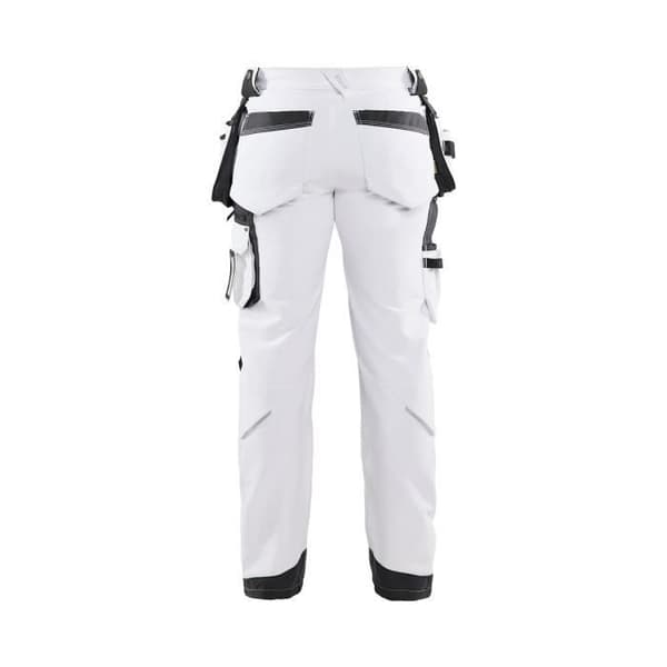 Arbetsbyxor stretch 4D Blaklader - BLAKLADER - Man - Vuxen - Vit/mörkgrå - Vit