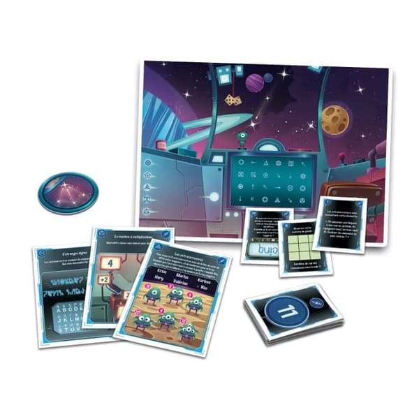 CLEMENTONI - 52604 - Escape Room - Space