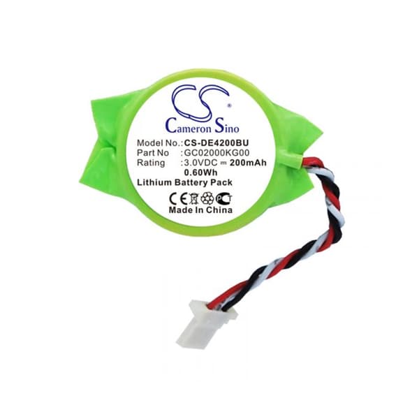 Högspännings-CMOS 3V 0,2Ah Lithium för Dell Latitude E4200