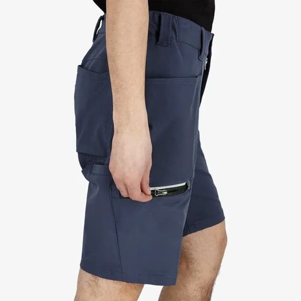 Kort Safety Jogger Works Deneb Full Stretch - marinblå