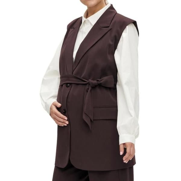 Cardigan Brun Kvinna Mamalicious Lora