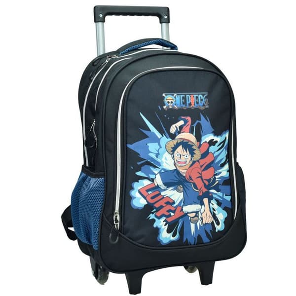 One Piece Luffy 46 CM High-End Trolley Wheeled Backpack