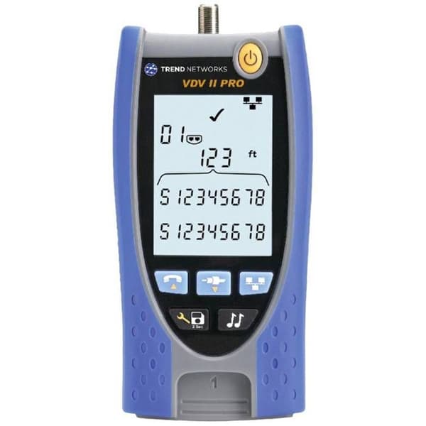 Kabeltestare - TREND NETWORKS - VDV II Pro - Bluetooth - Molnanslutning - Rapport