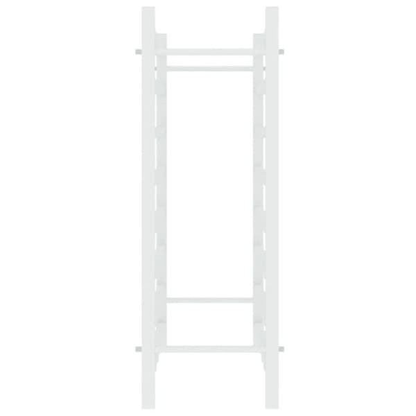 vidaXL Flaskställ för 48 flaskor Vitmetall 340908