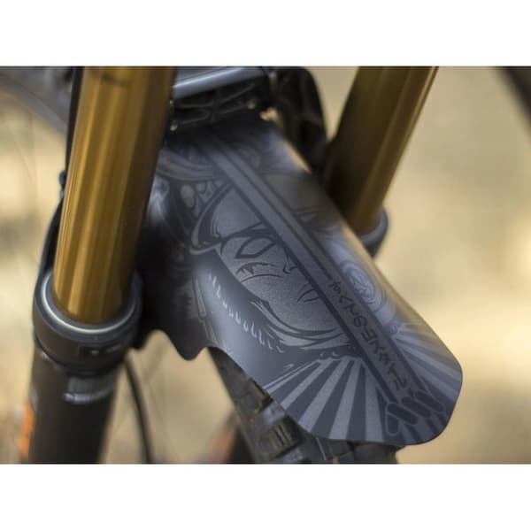 Stänkskydd för All Mountain Style Roning MTB - Grå vuxen unisex