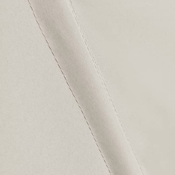 Fällbart sidotak - vidaXL - Kräm - 140x140 cm - Polyester - Vattentät och smutsbeständig