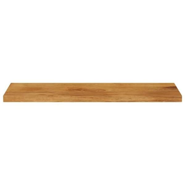 vidaXL Bordsskiva 90x20x2,5 cm rektangulär massiv mangoträ 371555