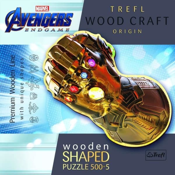 500 bitars träpussel Infinity Gauntlet Avengers Trefl