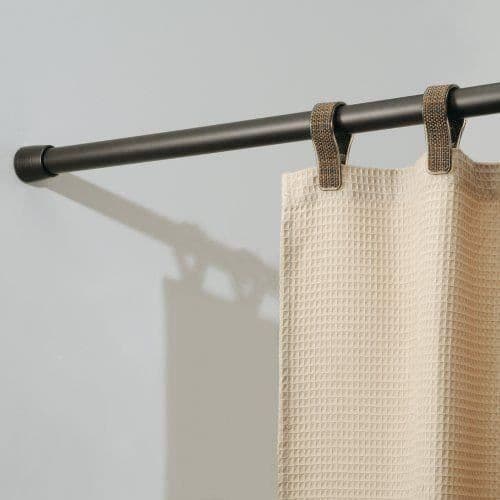 InterDesign 78471EU Forma Small brons duschdraperi Spännstång, 64 till 109 cm