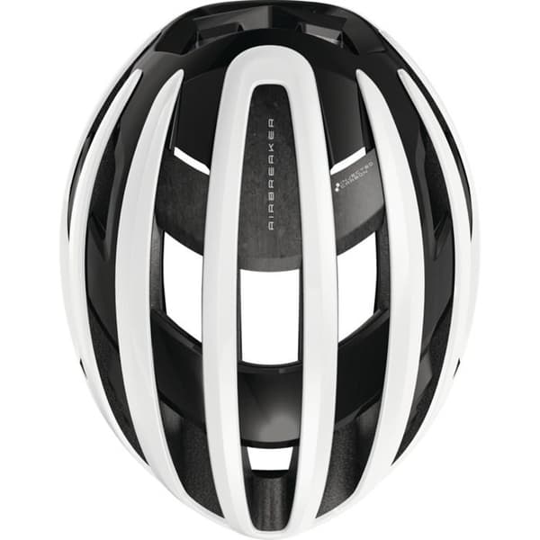 Cykelhjälm Abus Airbreaker 2.0 - glänsande vit
