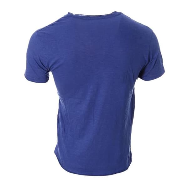 T-shirt Blå Royal Herr Paname Brothers TAZIO