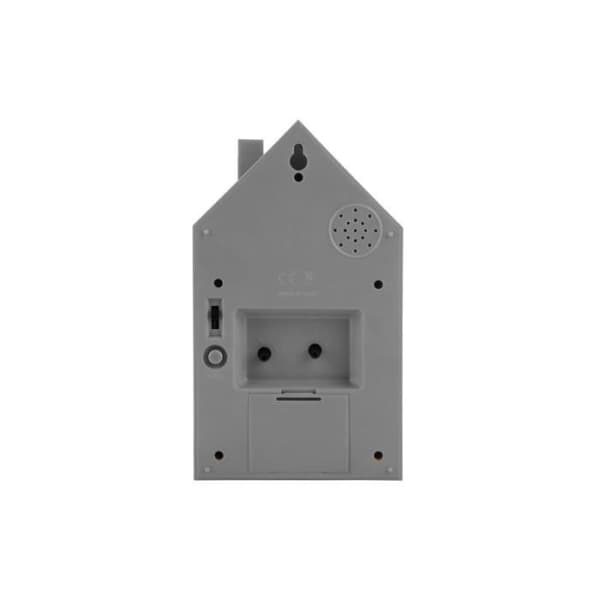 Väckarklocka - KARLSSON - KA6015GY - Grå - Plast - Inomhus