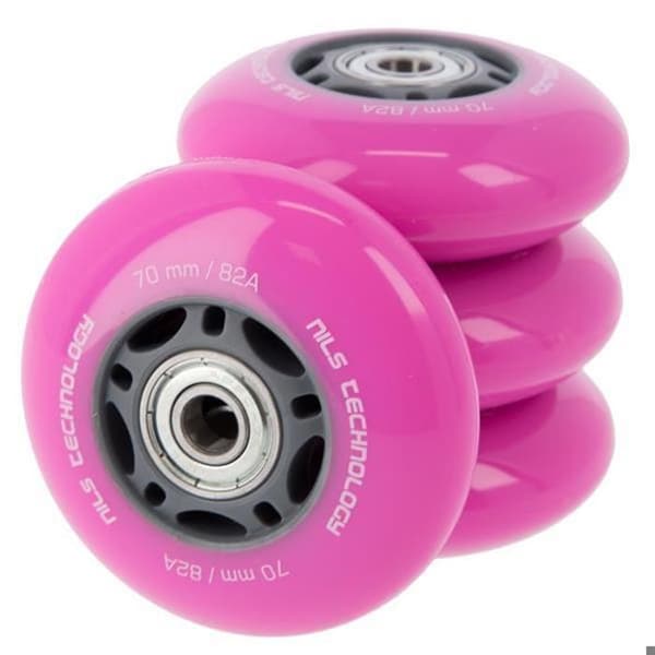 Skateboardhjul - NILS - Extreme - 82A - 72x24mm - ABEC-7 (x4)