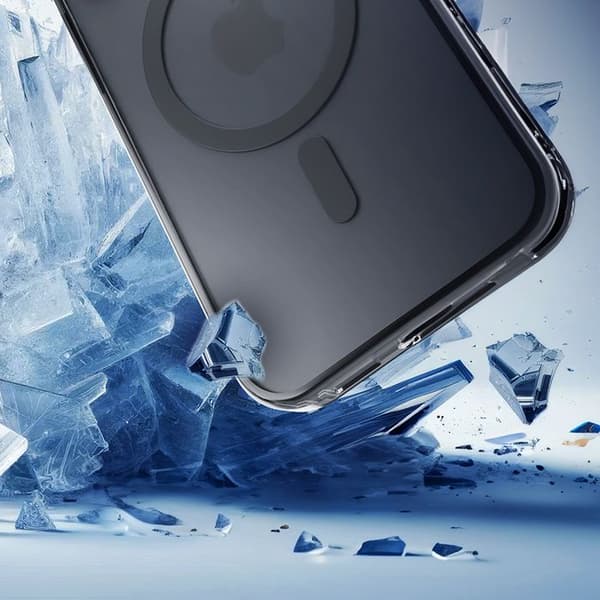 3mk Frosty MagCase för iPhone 16 Pro Max - Svart