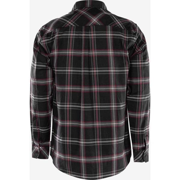 Fristads 7421 MSF långärmad flanellskjorta - Svart - 3XL