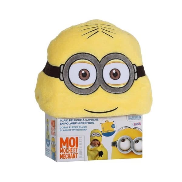 THE MINIONS Hooded Throw