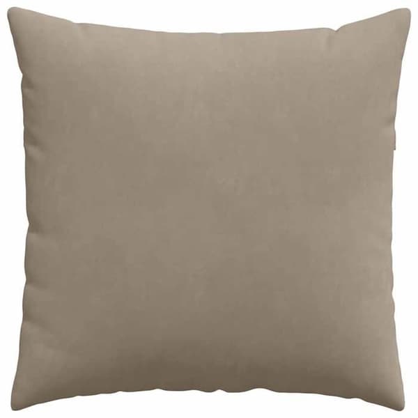 Coussin Vidaxl Soffkuddar 2 st Taupe 80 x 80 cm tyg
