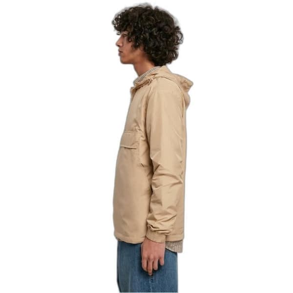 Urban Classics Basic vattentät jacka - beige - XL