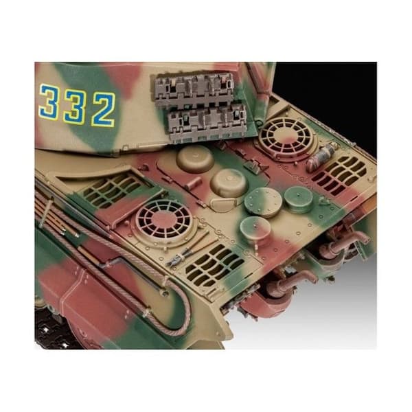 Modell av tank: Tiger II Ausf.B (Henschel-torn)