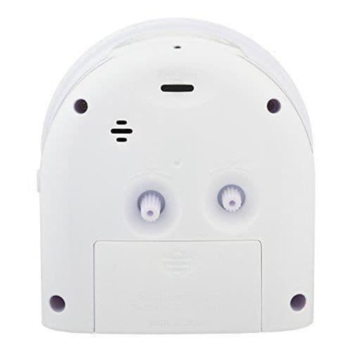 Acctim Central - Vit analog väckarklocka utrustad med Smartlite-teknik - 14282