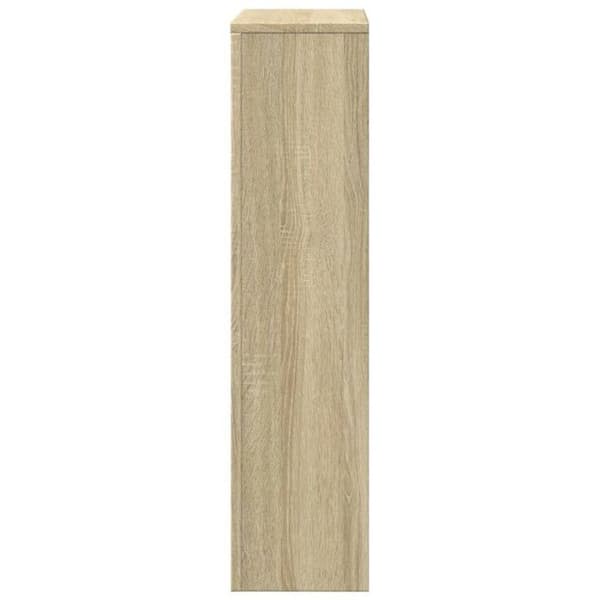 Radiatorlock i sonoma-ek 104x20x82 cm ingenjörsträ