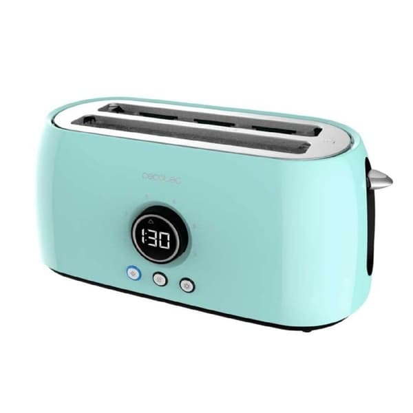 Cecotec Vertikal Brödrost Digital ClassicToast 15000 Blue Extra Dubbel