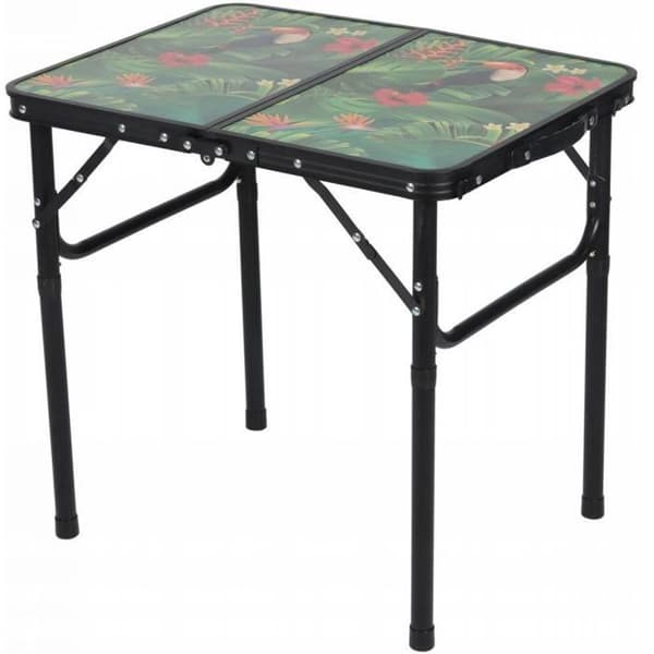 Campingmöbel Ambiance FOLDABLE CAMPING TABLE 60X45X25/56CM BLOMMA