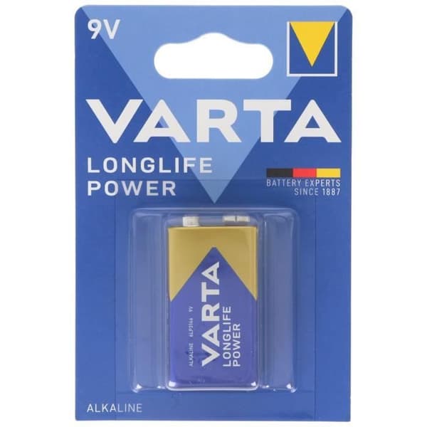 LONGLIFE Power Alkaliskt blockbatteri 9V - 1 st