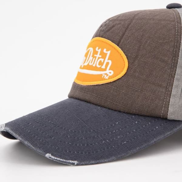 Baseballkeps - Von Dutch - Jack GMO - Grå - Retro - One size