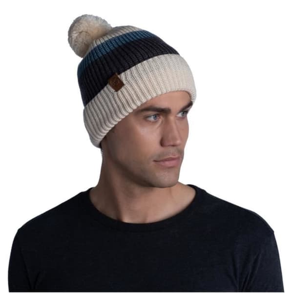 Mössa - BUFF - Elon Stickad Mössa - Beige-Graphite - Blandat/Vuxen