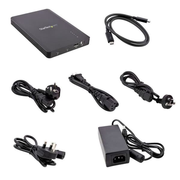 Externt hölje - StarTech - M2E4BTB3 - 4 fack - Thunderbolt 3 - 40 Gbit/s