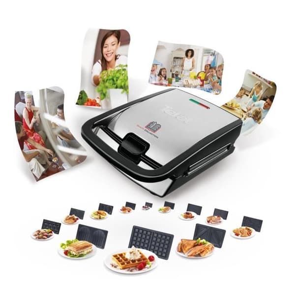 TEFAL Set med 2 munkbrickor - Snack Collection - XA801112