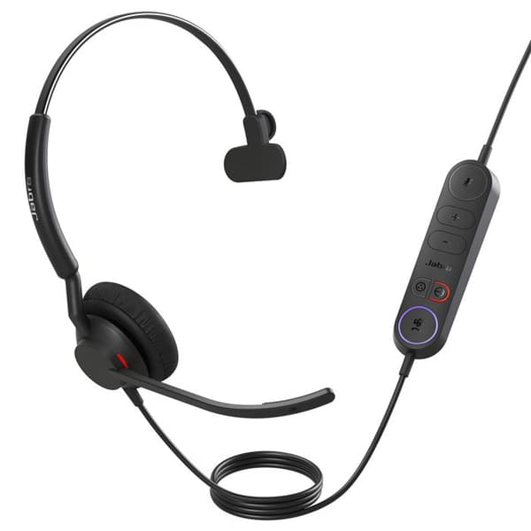 Hörlurar - JABRA - Engage 40 Link - Mono - USB-C - Avancerad röstoptimering