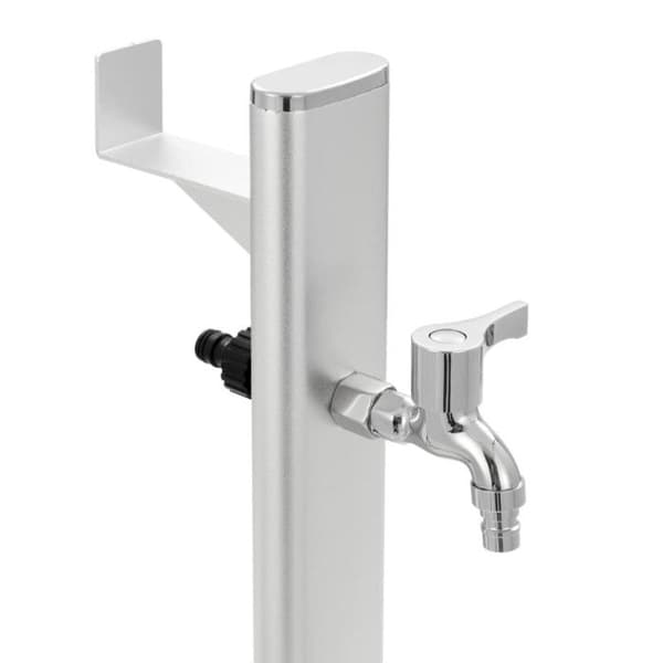 vidaXL Trädgårdsvattenpelare Aluminium 95 cm