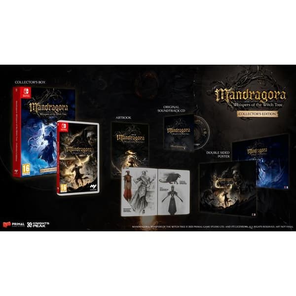 Mandragora Viskningar från häxträdet Samlarutgåva Nintendo Switch