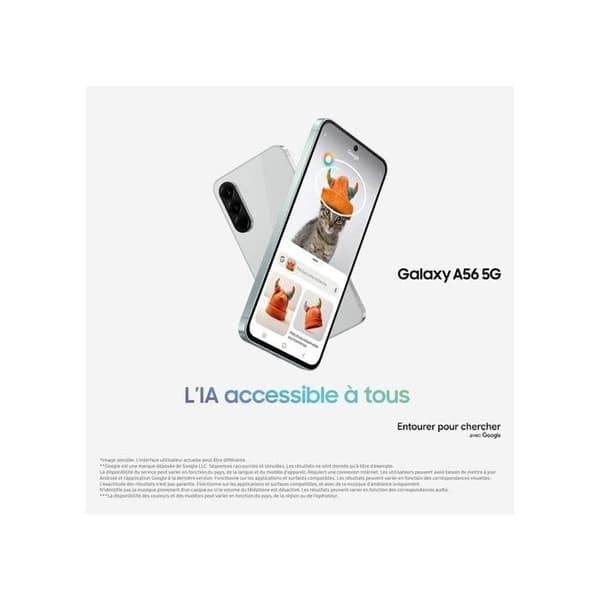 SAMSUNG Galaxy A56 5G Smartphone 256 Go Rosa