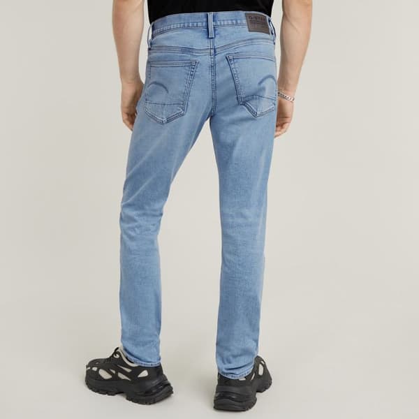 Slim jeans G-Star 3301 - midblue/blå