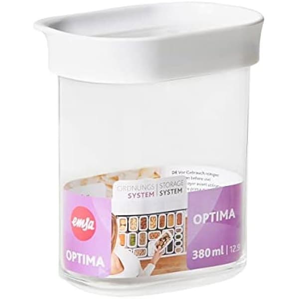 Förvaringslåda - Emsa - Optima N11415 - 0,38 l - Rektangulär - 100% hygienisk