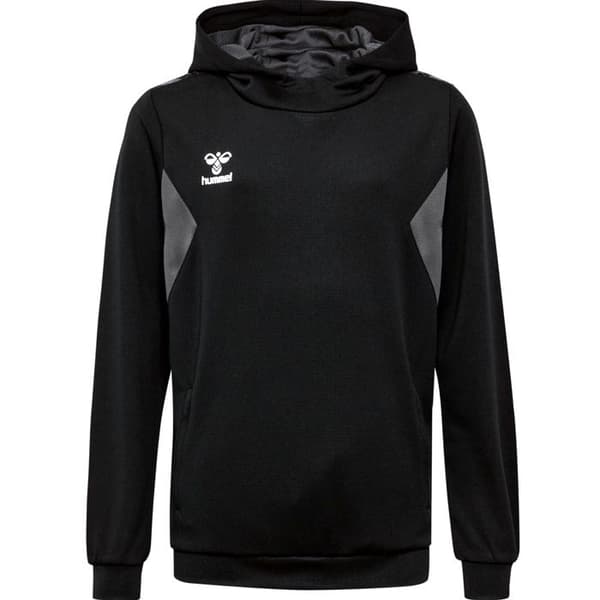 Huvtröja i polyester barn Hummel Authentic - svart