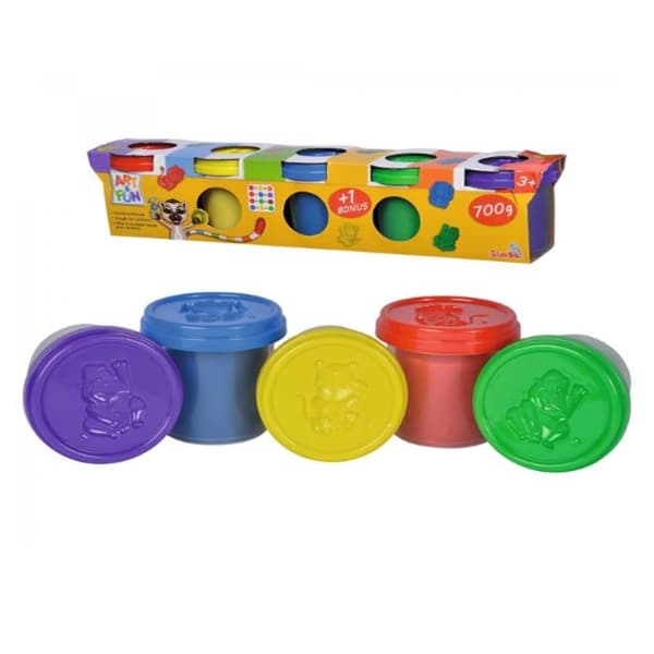 ART&FUN MJUK MODELLINGSDEG – BONUSPACK 4+1 – SIMBA
