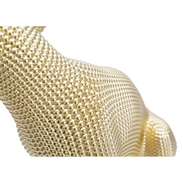 Guldleopard i resin cm 23x15,5x29